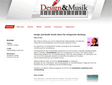 Tablet Screenshot of design-musik.com